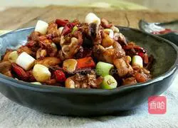 Illustration of how to make stir-fried spicy chicken 11