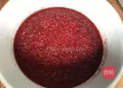 Illustration of how to make steamed pork with orange spice powder 4