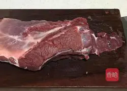 Illustration of how to make pan-fried steak 1