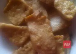 Illustration of how to make braised tofu skin 5