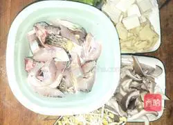 Illustration of how to make old bowl of fish 2