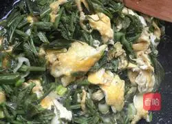 Illustration of the must-eat Chinese toon scrambled eggs in spring 6