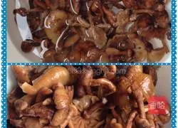 Chicken stewed with mushrooms (original) recipe 1