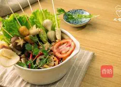 10-minute instant spicy snail noodle soup | Illustration of how to make big-mouthed snails 9