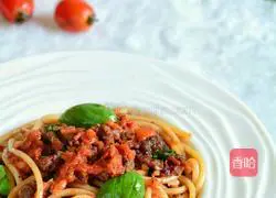 Illustration of how to make spaghetti with meat sauce 11