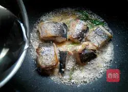 Illustration of braised mackerel 6