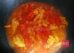 Illustration of how to make tomatoes and eggs 10