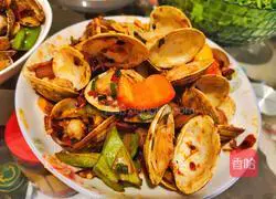 Illustration of how to make the delicious ☛Spicy fried clams☚8