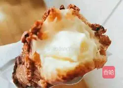 Illustration of how to make crispy baguette puffs 10