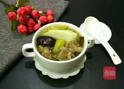 Sauerkraut Illustration of how to make pork ribs soup 7