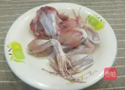 Illustration of how to cook chestnut and bullfrog 1