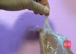 Illustration of homemade meat floss 2