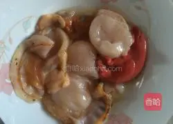 Illustration of how to make scallop vermicelli 3