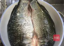 Illustration of how to make steamed crucian carp 2