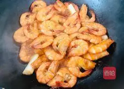 Illustration of home-style fried shrimp 7