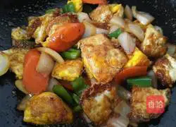 Illustration of how to make stir-fried poached eggs 9