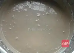 Illustration of how to make cocoa mousse cake 9