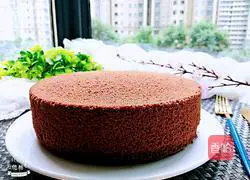 Cocoa Chiffon Cake Illustration of how to do it 23