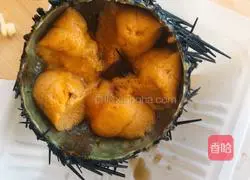 Sea urchin and shrimp pizza recipe 4