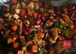 Illustration of Homemade Kung Pao Chicken 8