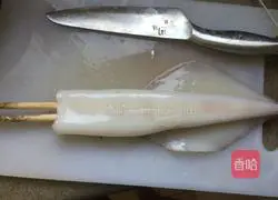 Korean Spicy Grilled Squid Recipe Illustration 8