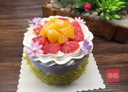 Strawberry Fresh Cream Cake Recipe Illustration 9