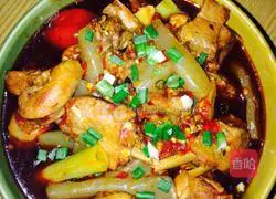 Illustration of how to make konjac-roasted beer duck 20