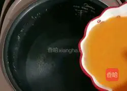 Illustration of how to make millet shrimp porridge 9