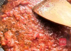 Illustration of how to stuff pork with pepper 9