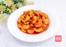 Illustration of how to make king oyster mushrooms and shrimps 19