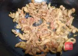 Fish-flavored shredded pork rice bowl Practice illustration 7