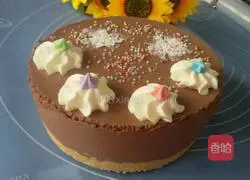 Illustration of how to make cocoa mousse 13