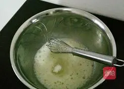 Camouflage Cream Cake Roll Recipe Illustration 5