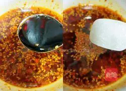 Illustration of how to make spicy chicken with saliva 8