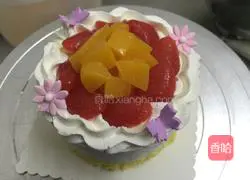 Strawberry whipped cream Cake recipe illustration 7