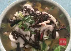 Illustration of how to make Jiangnan boiled fish 8