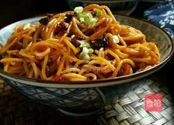 Illustration of Sichuan Dandan Noodles 12