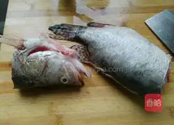 Illustration of how to make squirrel mandarin fish 2