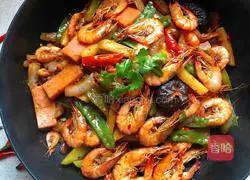 Illustration of Spicy Grit Shrimp Recipe 12