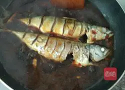 Illustration of how to cook mackerel in sauce 8