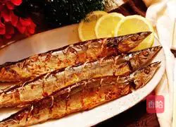 Illustration of how to make lemon-flavored saury 9