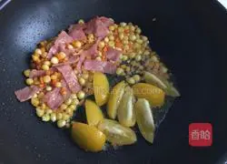 Illustration of how to make bacon pasta 6