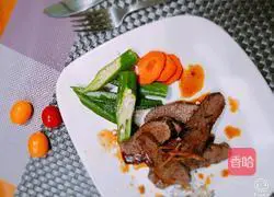 Illustration of how to make ostrich steak 4