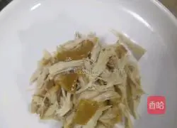 (Rice cooker) shredded chicken illustration 4