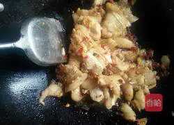 Illustration of how to make salt-fried pork 6