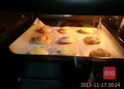 Illustration of how to make German chocolate puff tower 8