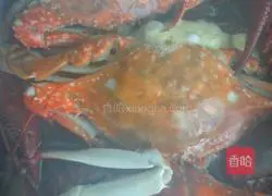 Illustration of how to make steamed swimming crabs 5