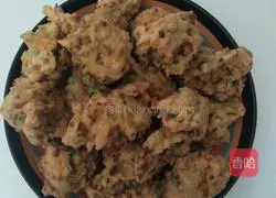 Illustration of Fried Carrot and Vegetable Meatballs 10