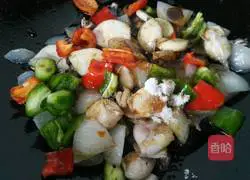 Sauce-fried squid Illustration of how to do it 8