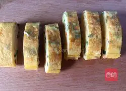 Illustration of how to make love Tamagoyaki 10